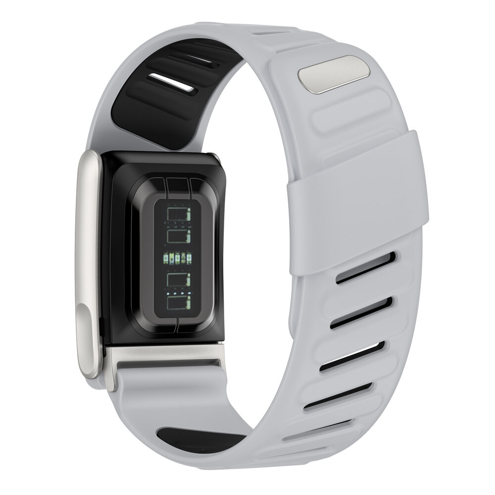 Strap-it® Strap-it Whoop MG sport bandje (lichtgrijs/zwart)