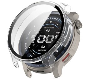 Strap-it® Amazfit Balance 2 PC case met glas (transparant) Strap-it® Amazfit Balance 2 PC case met glas (transparant)