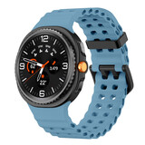 Strap-it® Samsung Galaxy Watch 8 - 40mm Ocean bandje (mat blauw)