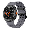 Strap-it® Strap-it Samsung Galaxy Watch 8 - 40mm Ocean bandje (donkergrijs) Strap-it® Strap-it Samsung Galaxy Watch 8 - 40mm Ocean bandje (donkergrijs)