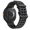 Strap-it® Strap-it Samsung Galaxy Watch 8 - 40mm Ocean bandje (donkergrijs/zwart) Strap-it® Strap-it Samsung Galaxy Watch 8 - 40mm Ocean bandje (donkergrijs/zwart)