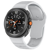 Strap-it® Samsung Galaxy Watch 8 - 40mm outdoor siliconen bandje (grijs)