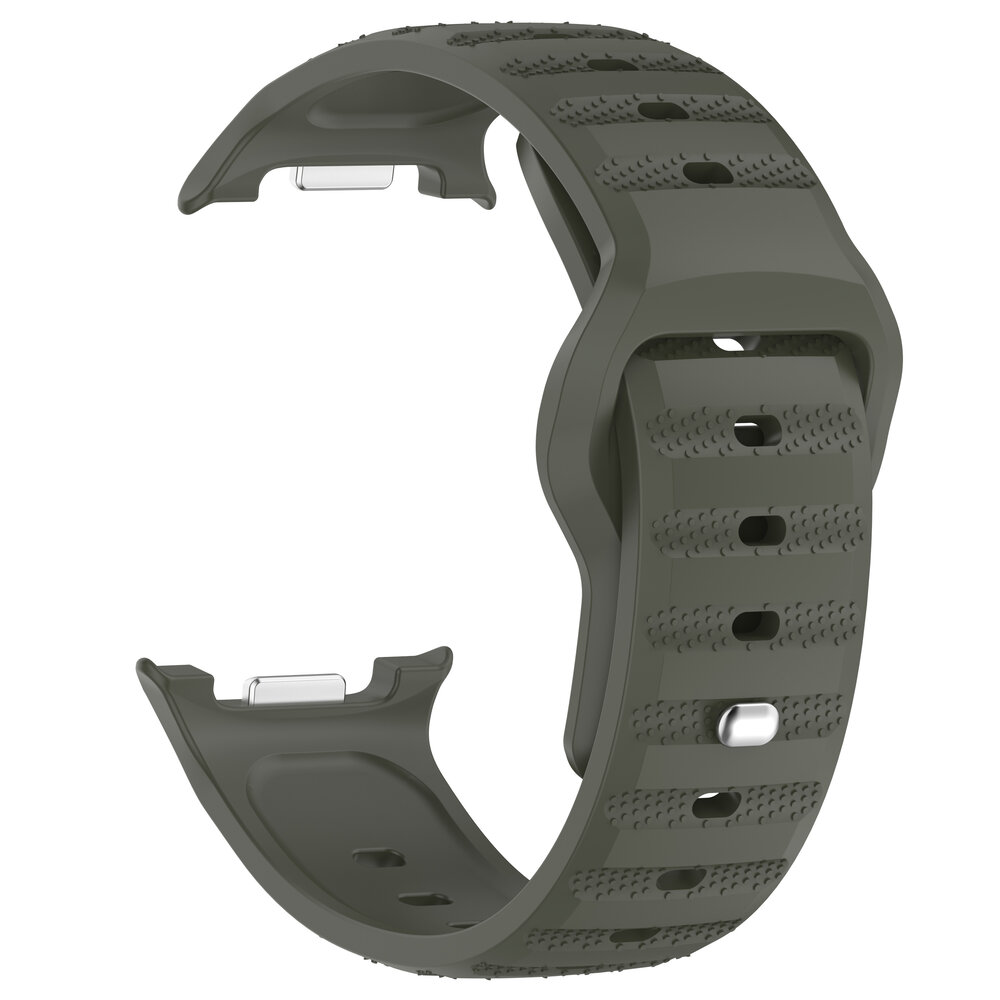Strap-it® Strap-it Samsung Galaxy Watch 8 - 40mm outdoor siliconen bandje (donkergroen) Strap-it® Strap-it Samsung Galaxy Watch 8 - 40mm outdoor siliconen bandje (donkergroen)