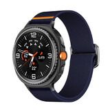 Strap-it® Samsung Galaxy Watch 8 - 40mm elastisch bandje (donkerblauw)
