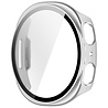 Strap-it® Strap-it Samsung Galaxy Watch 8 - 40mm hard case met glas (zilver) Strap-it® Strap-it Samsung Galaxy Watch 8 - 40mm hard case met glas (zilver)