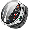 Strap-it® Strap-it Samsung Galaxy Watch 8 - 44mm hard case met glas (zilver) Strap-it® Strap-it Samsung Galaxy Watch 8 - 44mm hard case met glas (zilver)