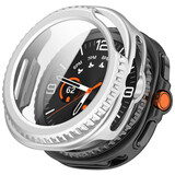 Strap-it® Samsung Galaxy Watch 8 Classic hard case met glas (zilver)