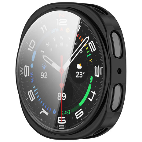 Strap-it® Strap-it Samsung Galaxy Watch 8 - 40mm TPU case (zwart)