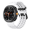 Strap-it® Strap-it Samsung Galaxy Watch 8 - 44mm Ocean bandje (wit) Strap-it® Strap-it Samsung Galaxy Watch 8 - 44mm Ocean bandje (wit)