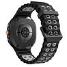 Strap-it® Strap-it Samsung Galaxy Watch 8 - 44mm Ocean bandje (zwart/grijs) Strap-it® Strap-it Samsung Galaxy Watch 8 - 44mm Ocean bandje (zwart/grijs)