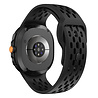 Strap-it® Strap-it Samsung Galaxy Watch 8 - 44mm siliconen air bandje (zwart) Strap-it® Strap-it Samsung Galaxy Watch 8 - 44mm siliconen air bandje (zwart)