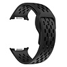 Strap-it® Strap-it Samsung Galaxy Watch 8 - 44mm siliconen air bandje (zwart) Strap-it® Strap-it Samsung Galaxy Watch 8 - 44mm siliconen air bandje (zwart)