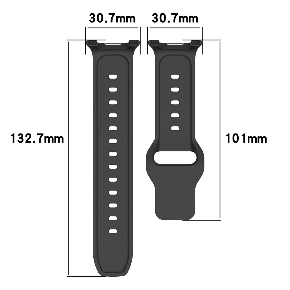 Strap-it® Strap-it Samsung Galaxy Watch 8 - 44mm outdoor siliconen bandje (lime) Strap-it® Strap-it Samsung Galaxy Watch 8 - 44mm outdoor siliconen bandje (lime)