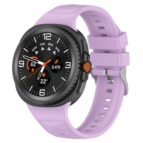 Strap-it® Strap-it Samsung Galaxy Watch 8 - 44mm diamond silicone band (lila) Strap-it® Strap-it Samsung Galaxy Watch 8 - 44mm diamond silicone band (lila)