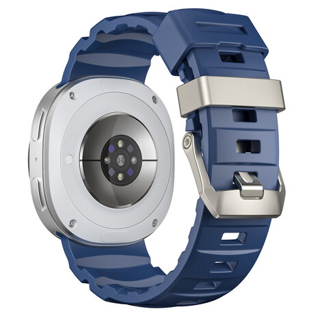 Strap-it® Strap-it Samsung Galaxy Watch 8 - 44mm extreme silicone band (donkerblauw)