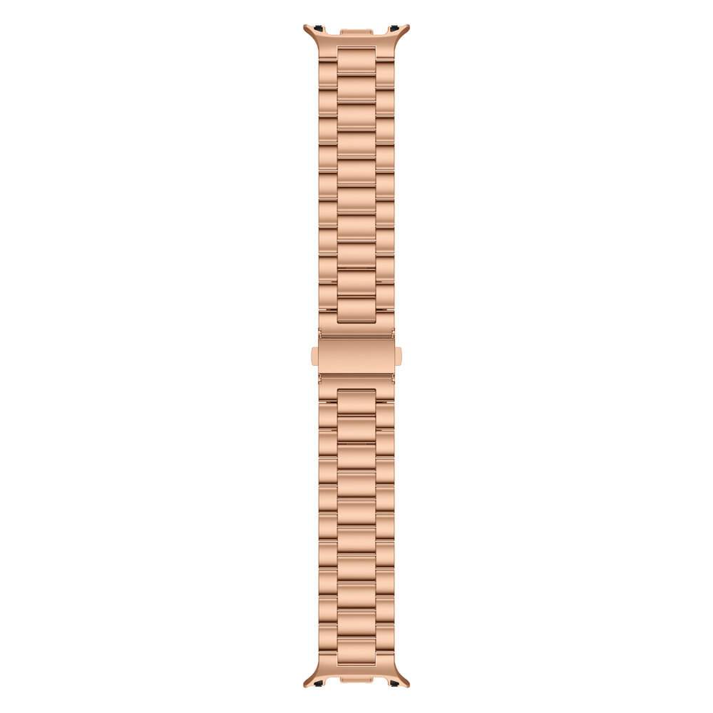 Strap-it® Strap-it Samsung Galaxy Watch 8 - 44mm stalen bandje (rosé goud)