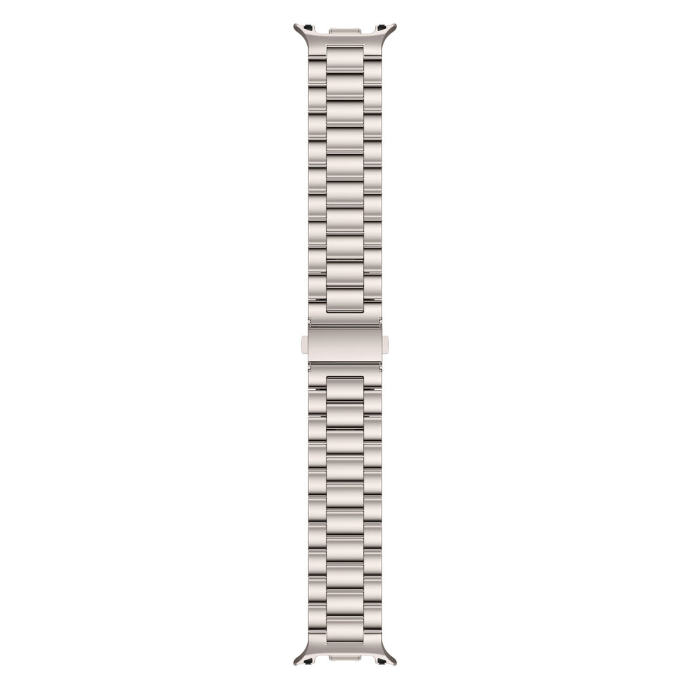 Strap-it® Strap-it Samsung Galaxy Watch 8 - 44mm stalen bandje (sterrenlicht)