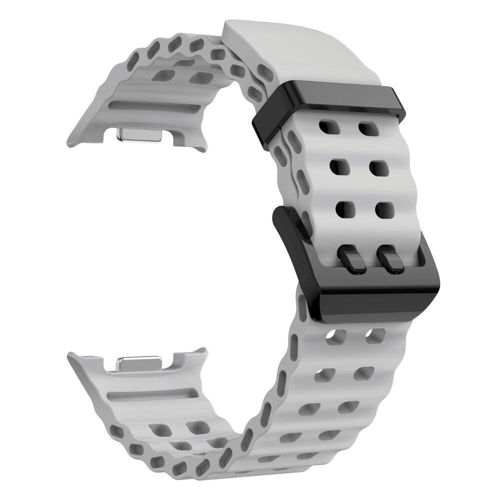 Strap-it® Strap-it Samsung Galaxy Watch 8 Classic Ocean bandje (grijs)