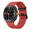 Strap-it® Strap-it Samsung Galaxy Watch 8 Classic Ocean bandje (rood) Strap-it® Strap-it Samsung Galaxy Watch 8 Classic Ocean bandje (rood)