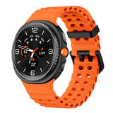 Strap-it® Samsung Galaxy Watch 8 Classic Ocean bandje (oranje)