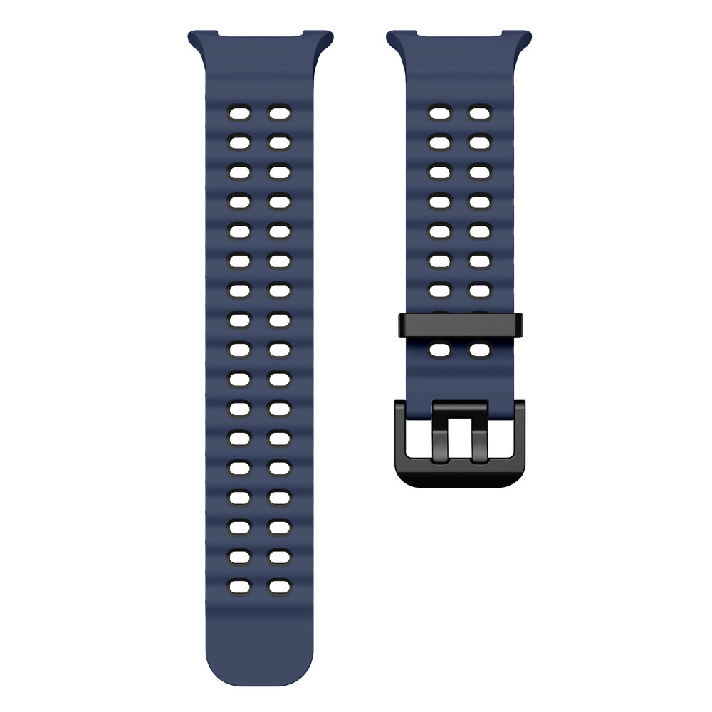 Strap-it® Strap-it Samsung Galaxy Watch 8 Classic Ocean bandje (blauw/zwart) Strap-it® Strap-it Samsung Galaxy Watch 8 Classic Ocean bandje (blauw/zwart)