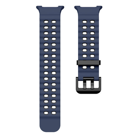 Strap-it® Strap-it Samsung Galaxy Watch 8 Classic Ocean bandje (blauw/zwart) Strap-it® Strap-it Samsung Galaxy Watch 8 Classic Ocean bandje (blauw/zwart)