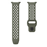 Strap-it® Strap-it Samsung Galaxy Watch 8 Classic siliconen air bandje (legergroen) Strap-it® Strap-it Samsung Galaxy Watch 8 Classic siliconen air bandje (legergroen)