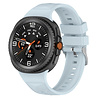 Strap-it® Strap-it Samsung Galaxy Watch 8 Classic diamond silicone band (lichtblauw) Strap-it® Strap-it Samsung Galaxy Watch 8 Classic diamond silicone band (lichtblauw)