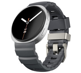 Strap-it® Samsung Galaxy Watch 8 Classic extreme silicone band (zwart)