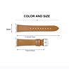 Strap-it® Strap-it Samsung Galaxy Watch 8 Classic classic leren bandje (roze) Strap-it® Strap-it Samsung Galaxy Watch 8 Classic classic leren bandje (roze)
