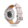 Strap-it® Strap-it Samsung Galaxy Watch 8 Classic classic leren bandje (roze) Strap-it® Strap-it Samsung Galaxy Watch 8 Classic classic leren bandje (roze)