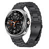 Strap-it® Strap-it Samsung Galaxy Watch 8 Classic stalen bandje (zwart) Strap-it® Strap-it Samsung Galaxy Watch 8 Classic stalen bandje (zwart)