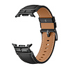 Strap-it® Strap-it Samsung Galaxy Watch 8 Classic luxe leren bandje (zwart) Strap-it® Strap-it Samsung Galaxy Watch 8 Classic luxe leren bandje (zwart)