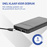Coverzs Ultradunne 10.000 mAh powerbank (zwart) Coverzs Ultradunne 10.000 mAh powerbank (zwart)