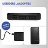 Coverzs Ultradunne 10.000 mAh powerbank (zwart) Coverzs Ultradunne 10.000 mAh powerbank (zwart)