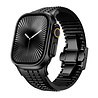 Strap-it® Strap-it Apple Watch premium silicone band (zwart) Strap-it® Strap-it Apple Watch premium silicone band (zwart)
