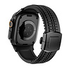 Strap-it® Strap-it Apple Watch premium silicone band (zwart) Strap-it® Strap-it Apple Watch premium silicone band (zwart)