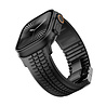 Strap-it® Strap-it Apple Watch premium silicone band (zwart) Strap-it® Strap-it Apple Watch premium silicone band (zwart)