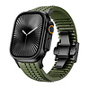 Strap-it® Strap-it Apple Watch premium silicone band (groen) Strap-it® Strap-it Apple Watch premium silicone band (groen)