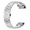 Strap-it® Strap-it Garmin Quatix 5 / 6 / 7 stalen 'Iron' band (zilver) Strap-it® Strap-it Garmin Quatix 5 / 6 / 7 stalen 'Iron' band (zilver)