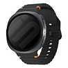 Strap-it® Strap-it Samsung Galaxy Watch 8 - 44mm wave siliconen bandje (zwart) Strap-it® Strap-it Samsung Galaxy Watch 8 - 44mm wave siliconen bandje (zwart)