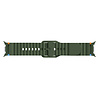 Strap-it® Strap-it Samsung Galaxy Watch 8 - 44mm wave siliconen bandje (legergroen) Strap-it® Strap-it Samsung Galaxy Watch 8 - 44mm wave siliconen bandje (legergroen)
