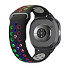 Strap-it® Strap-it Samsung Galaxy Watch 8 Classic sport bandje (zwart/kleurrijk) Strap-it® Strap-it Samsung Galaxy Watch 8 Classic sport bandje (zwart/kleurrijk)