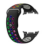 Strap-it® Strap-it Samsung Galaxy Watch 8 Classic sport bandje (zwart/kleurrijk) Strap-it® Strap-it Samsung Galaxy Watch 8 Classic sport bandje (zwart/kleurrijk)