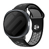 Strap-it® Strap-it Samsung Galaxy Watch 8 - 44mm sport bandje (zwart/grijs) Strap-it® Strap-it Samsung Galaxy Watch 8 - 44mm sport bandje (zwart/grijs)