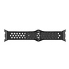 Strap-it® Strap-it Samsung Galaxy Watch 8 - 44mm sport bandje (zwart/grijs) Strap-it® Strap-it Samsung Galaxy Watch 8 - 44mm sport bandje (zwart/grijs)