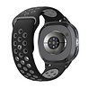 Strap-it® Strap-it Samsung Galaxy Watch 8 - 40mm sport bandje (zwart/grijs) Strap-it® Strap-it Samsung Galaxy Watch 8 - 40mm sport bandje (zwart/grijs)