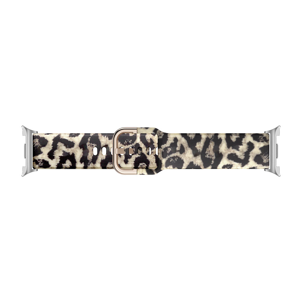 Strap-it® Strap-it  Samsung Galaxy Watch 8 - 40mm Lucky Leopard bandje