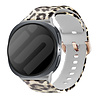 Strap-it® Strap-it Samsung Galaxy Watch 8 - 44mm Lucky Leopard bandje Strap-it® Strap-it Samsung Galaxy Watch 8 - 44mm Lucky Leopard bandje
