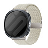 Strap-it® Strap-it Samsung Galaxy Watch 8 - 44mm gevlochten band met P-buckle (sterrenlicht) Strap-it® Strap-it Samsung Galaxy Watch 8 - 44mm gevlochten band met P-buckle (sterrenlicht)